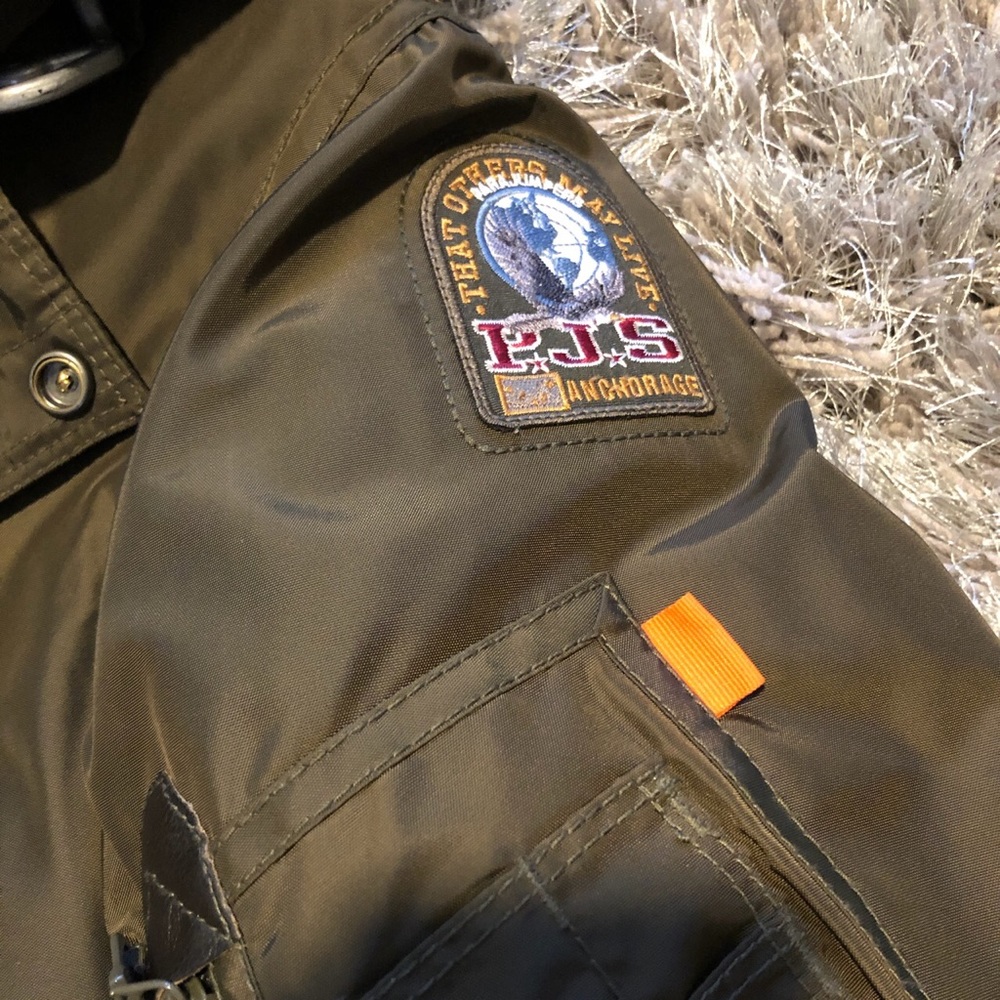 Parajumper olive masterpiece series coat